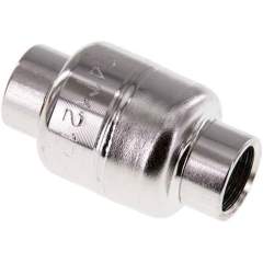 RUCK-38-ES. check valves (light), G 3/8", PN 16, 1.4301