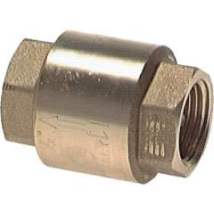 RUCK-40-MSV-E. check valves (light), G 4", PN 8, Nickel-plated brass