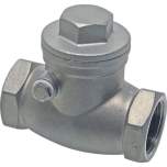 RUCK-30-S-ES-E. Stainless steel swing check valve G 3",PN 16