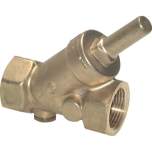 RUCK-30-SS. Y-type check valve, Rp 3", Standard, brass