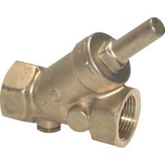 RUCK-20-SS-DVGW. Y-type check valve, Rp 2", DVGW, brass