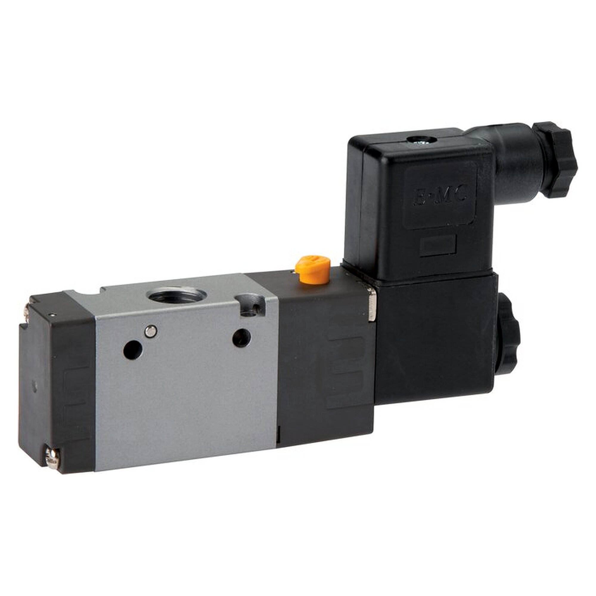 3/2-way solenoid valve, spring return (NC), G 1/4", 24 V AC, 800 l/min, nominal size 4.5 mm, 4 VA