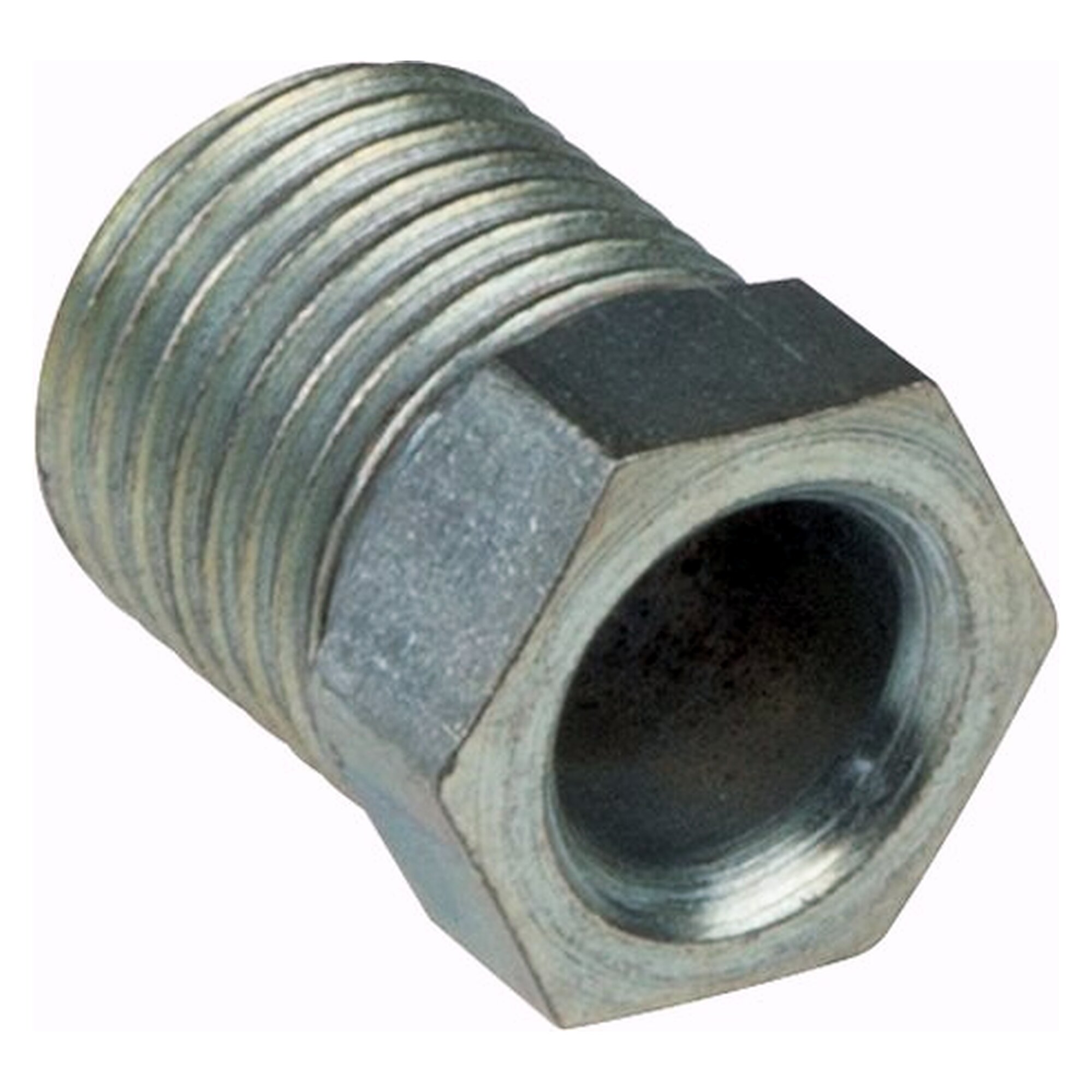 Union screw (DIN 3871), 8 LL (M 12x1), zinc-plated steel, pipe diameter (outside) 8 LL mm
