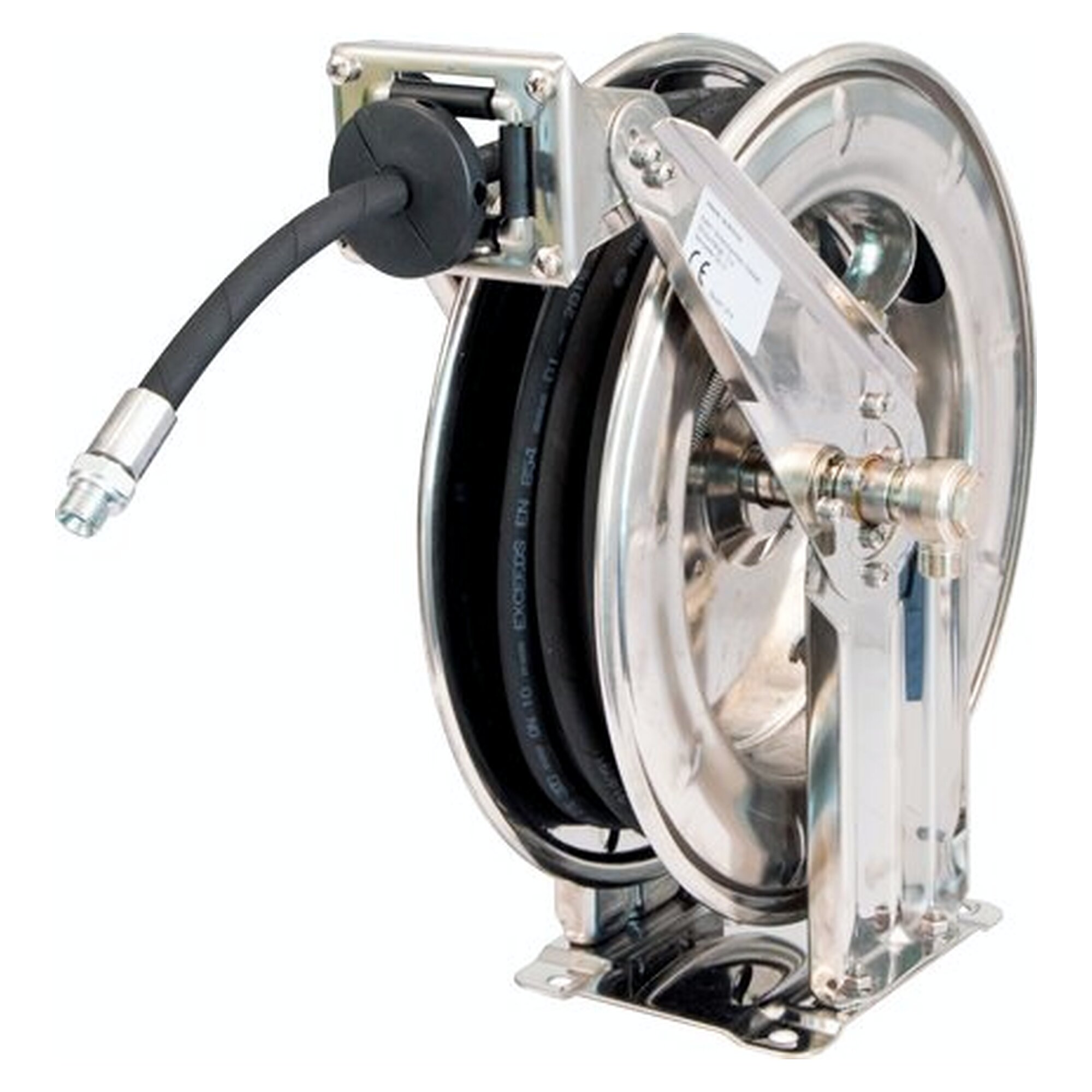 Automatic hose reel 10 m 16mm hose,1.4301, DN 16 mm