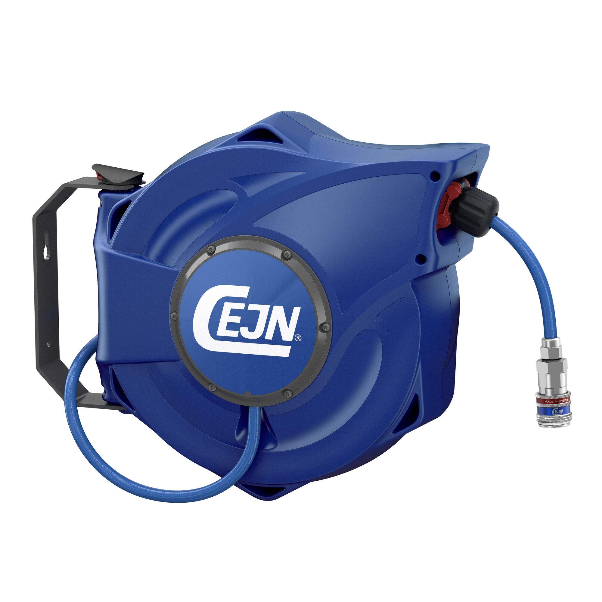 Hose reel, SafetyReel medium, eSafe 315, 17 m, 8 x 12 mm, 16 bar, PUR - Cejn 199112183