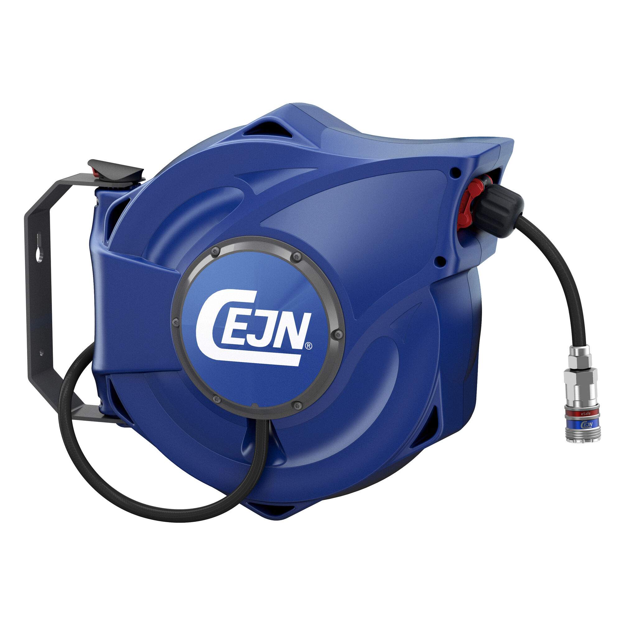 Hose reel, SafetyReel medium, anti-spark, eSafe 310, 14 m, 9.5 x 13.5 mm, 12 bar, PUR - Cejn 199112171