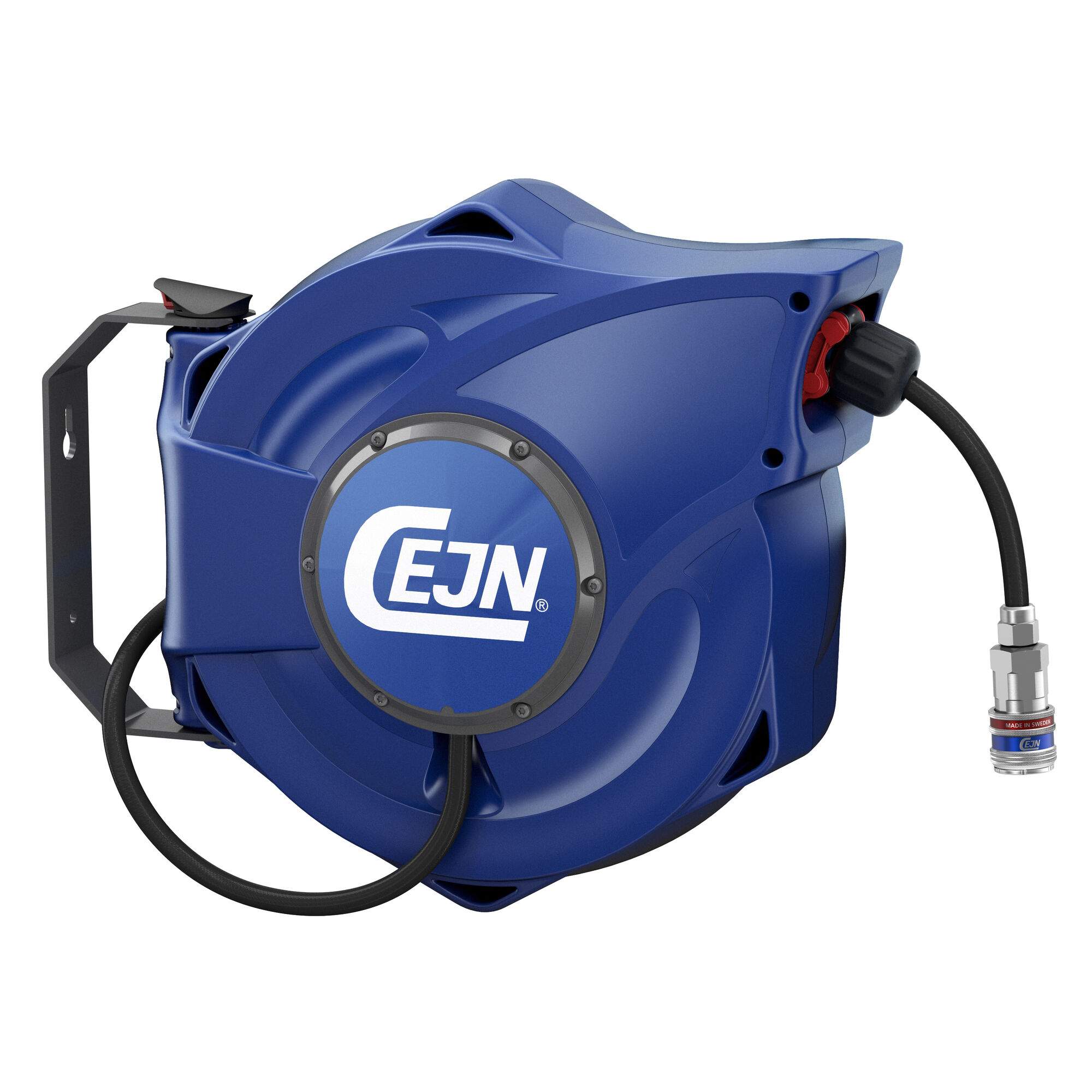 Hose reel, SafetyReel medium, anti-spark, eSafe 315, 14 m, 9.5 x 13.5 mm, 12 bar, PUR - Cejn 199112173