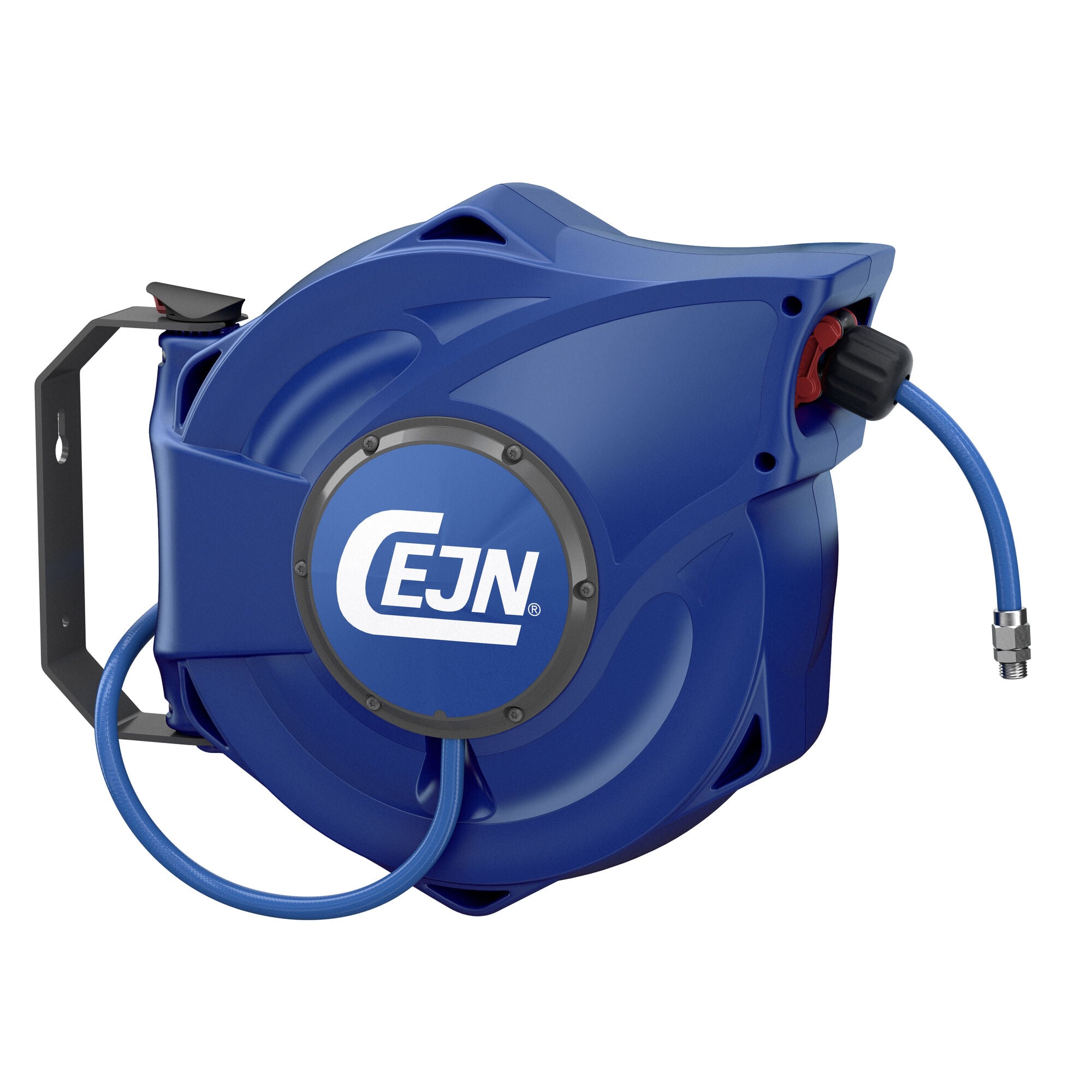 Hose reel, SafetyReel medium, R 1/2" male, 8 m, 13 x 18 mm, 10 bar, PUR - Cejn 199112150