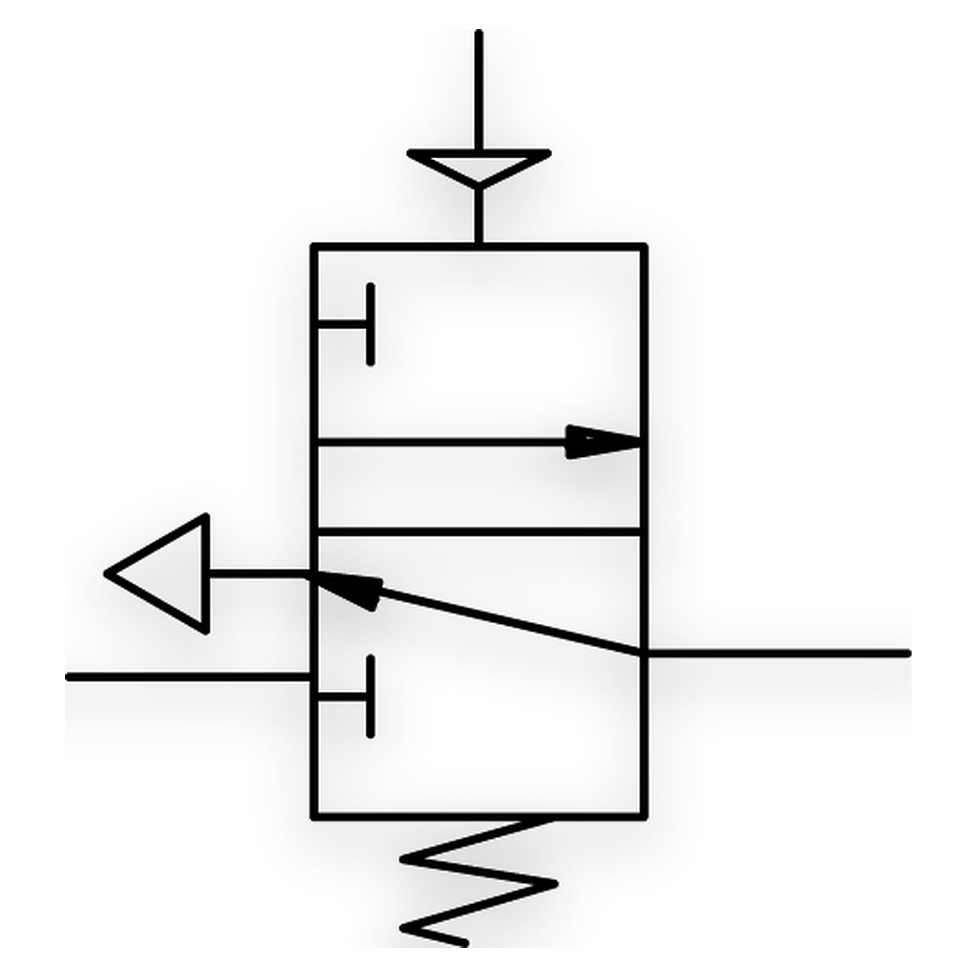 Absperrventil »SYNTESI«, pneumatisch, BG1, G 1/8 - Riegler 144864