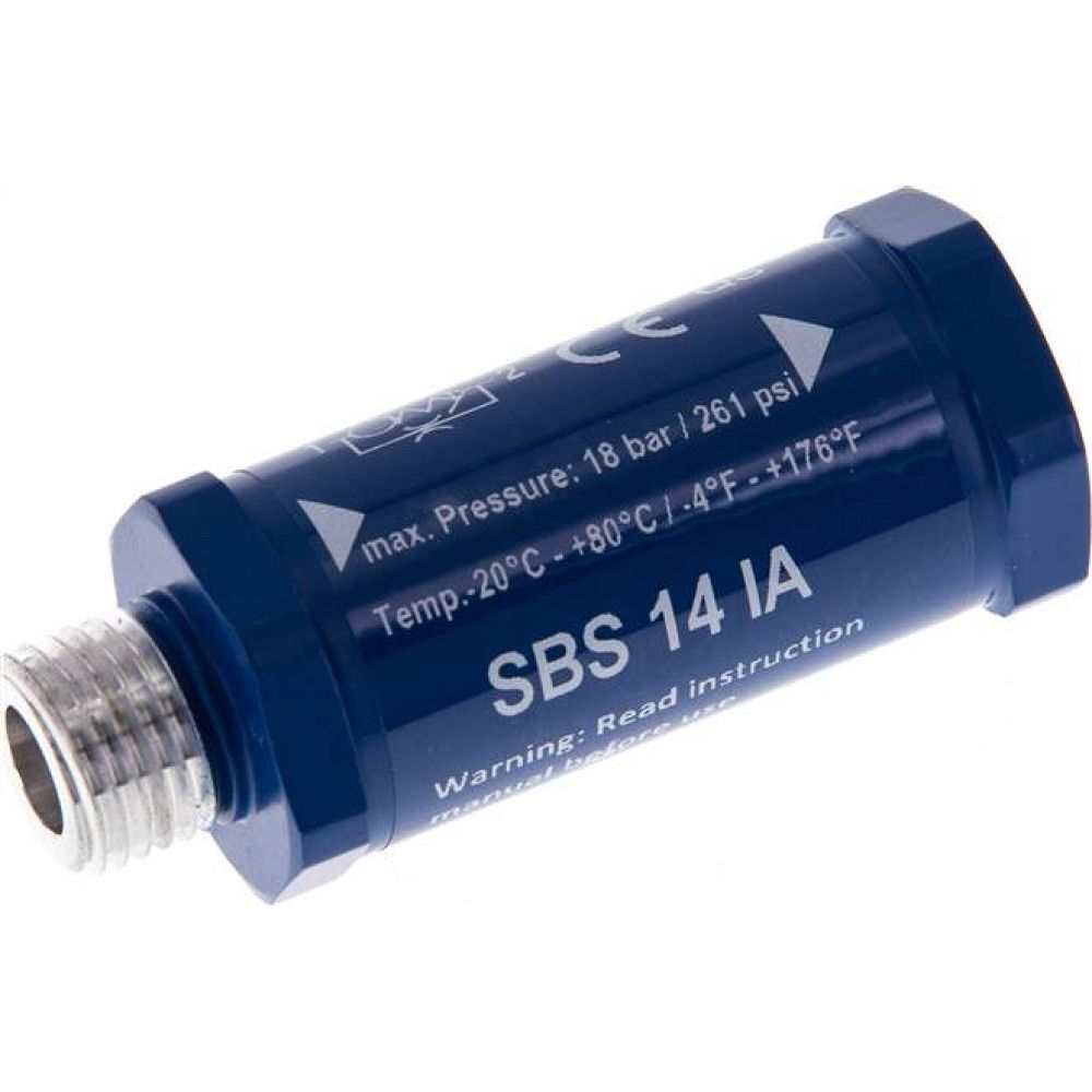 Schlauchbruchsicherung G 1/4" (Innengewinde / Außengewinde)