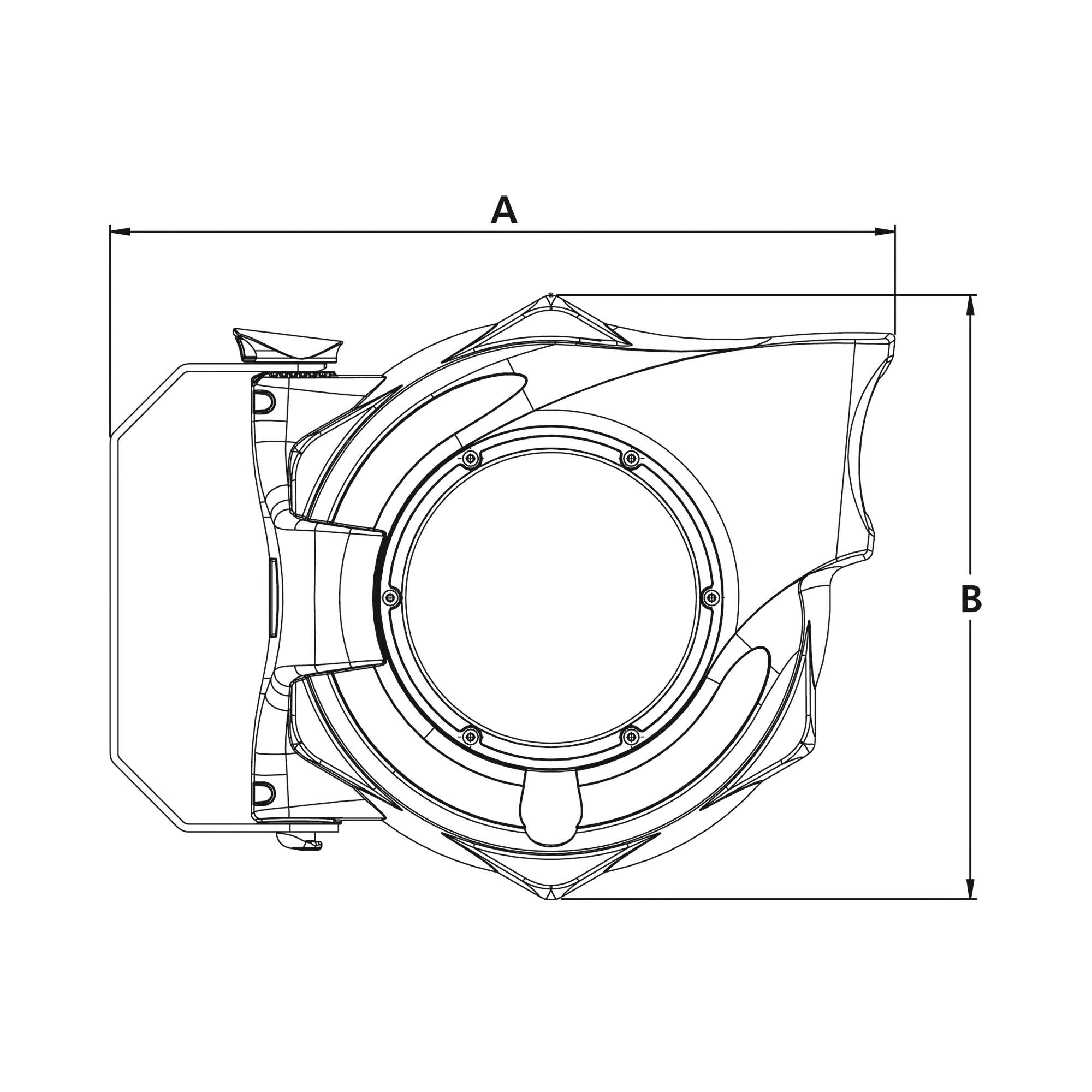 Hose reel, PUR hose ø 12x8, R 1/4 ET, Length 7 m - Riegler 152315