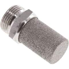 SD 10 ES. Schalldämpfer G 1", Edelstahl