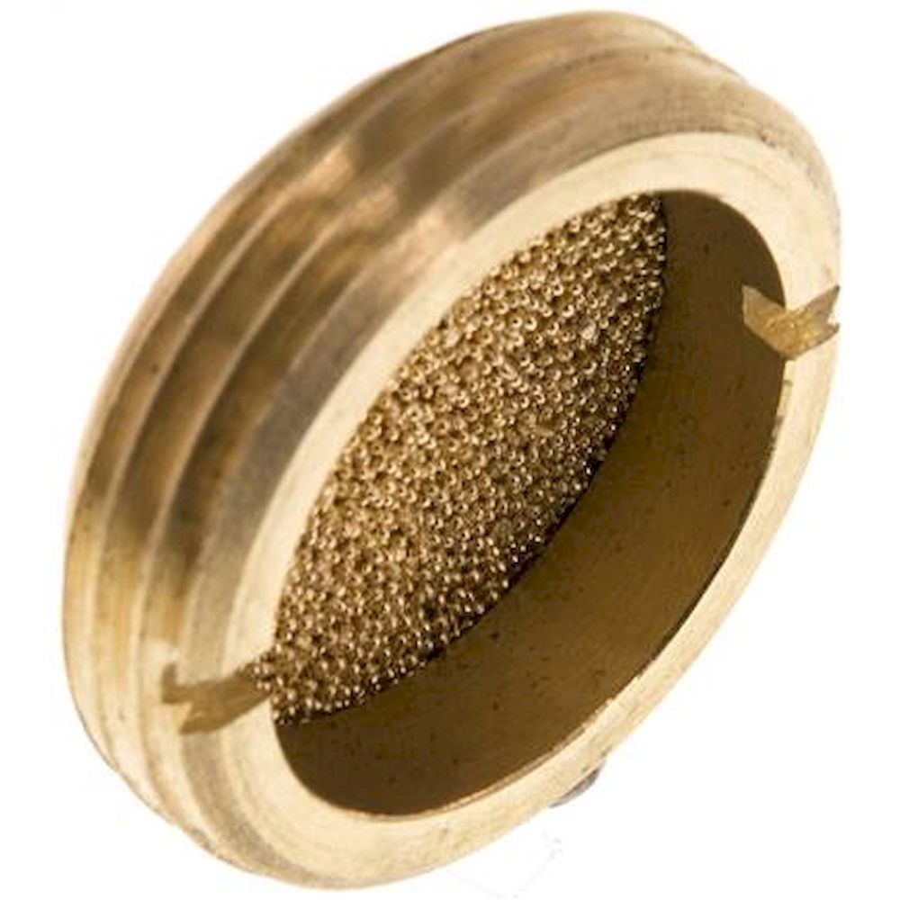 SD-10-F. Flatter silencers G 1", sintered bronze, for sinking