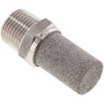 SD 12 ES NPT. Schalldämpfer NPT 1/2", Edelstahl