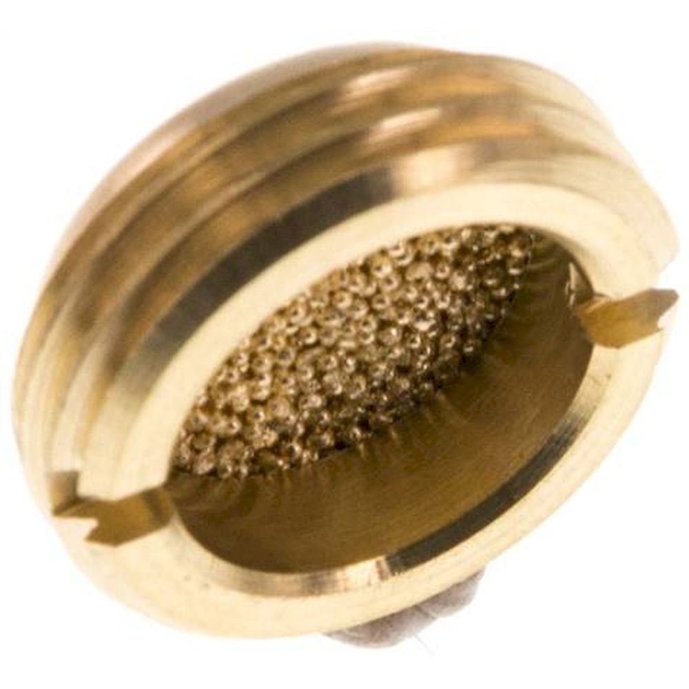 SD-12-F. Flatter silencers G 1/2", sintered bronze, for sinking