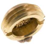 SD 14 F. flacher Schalldämpfer G 1/4", Sinterbronze, zum Versenken