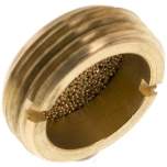 SD 34 F. flacher Schalldämpfer G 3/4", Sinterbronze, zum Versenken