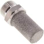 SD 38 ES. Schalldämpfer G 3/8", Edelstahl