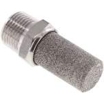 SD 38 ES NPT. Schalldämpfer NPT 3/8", Edelstahl