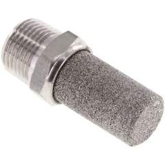 SD 38 ES NPT. Schalldämpfer NPT 3/8", Edelstahl