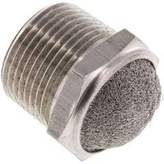 SDD-10-ES-NPT. Silencer NPT 1", wire mesh, 1.4305