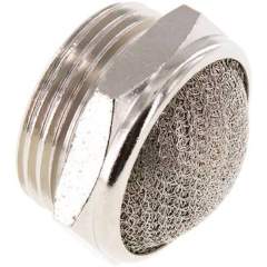 SDD-10-MSV. Silencer G 1", wire mesh, Nickel-plated brass