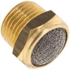 SDD-12-NPT. Silencer NPT 1/2", wire mesh, Brass