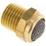 SDD 14-NPT. Schalldämpfer NPT 1/4", Drahtgewebe, Messing