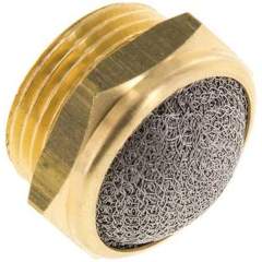 SDD 34. Schalldämpfer G 3/4", Drahtgewebe, Messing
