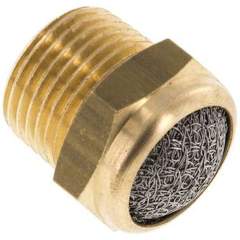 SDD-38-NPT. Silencer NPT 3/8", wire mesh, Brass