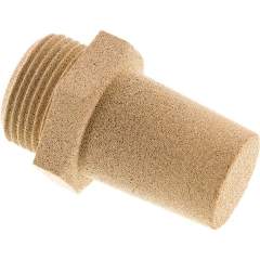 SDS 10. Schalldämpfer G 1", Sinterbronze, Sechskant