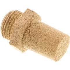 SDS-12. Silencer G 1/2", sintered bronze, hexagon