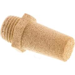 SDS 14. Schalldämpfer G 1/4", Sinterbronze, Sechskant