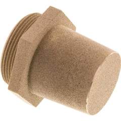 SDS-20. Silencer G 2", sintered bronze, hexagon