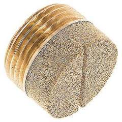 SDZ 10 MS. Schalldämpfer G 1", Sinterbronze, zylinderförmig