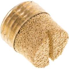 SDZ 14 MS. Schalldämpfer G 1/4", Sinterbronze, zylinderförmig