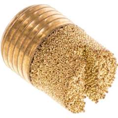 SDZ 18 MS. Schalldämpfer G 1/8", Sinterbronze, zylinderförmig