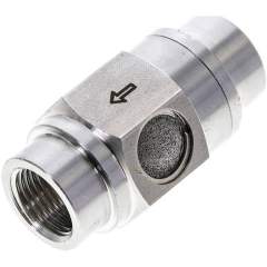 SE-12-K-ES. Stainless steel clamp venting valve, G 1/2", compact