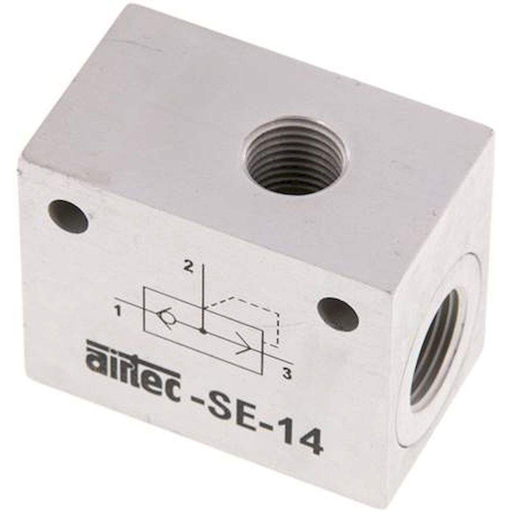 Airtec SE-14. Quick exhaust valve G 1/4", Precision