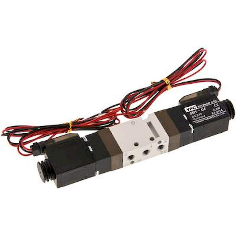 YPC SF1200 IPSM-D4. 5/2-Wege Magnetventil, M 5, Impulsventil, 24 V DC