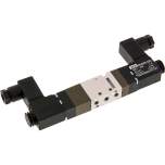 YPC SF1303-IPSC-A2. 5/3-way solenoid valve, M 5, Centre position closed, 230V AC