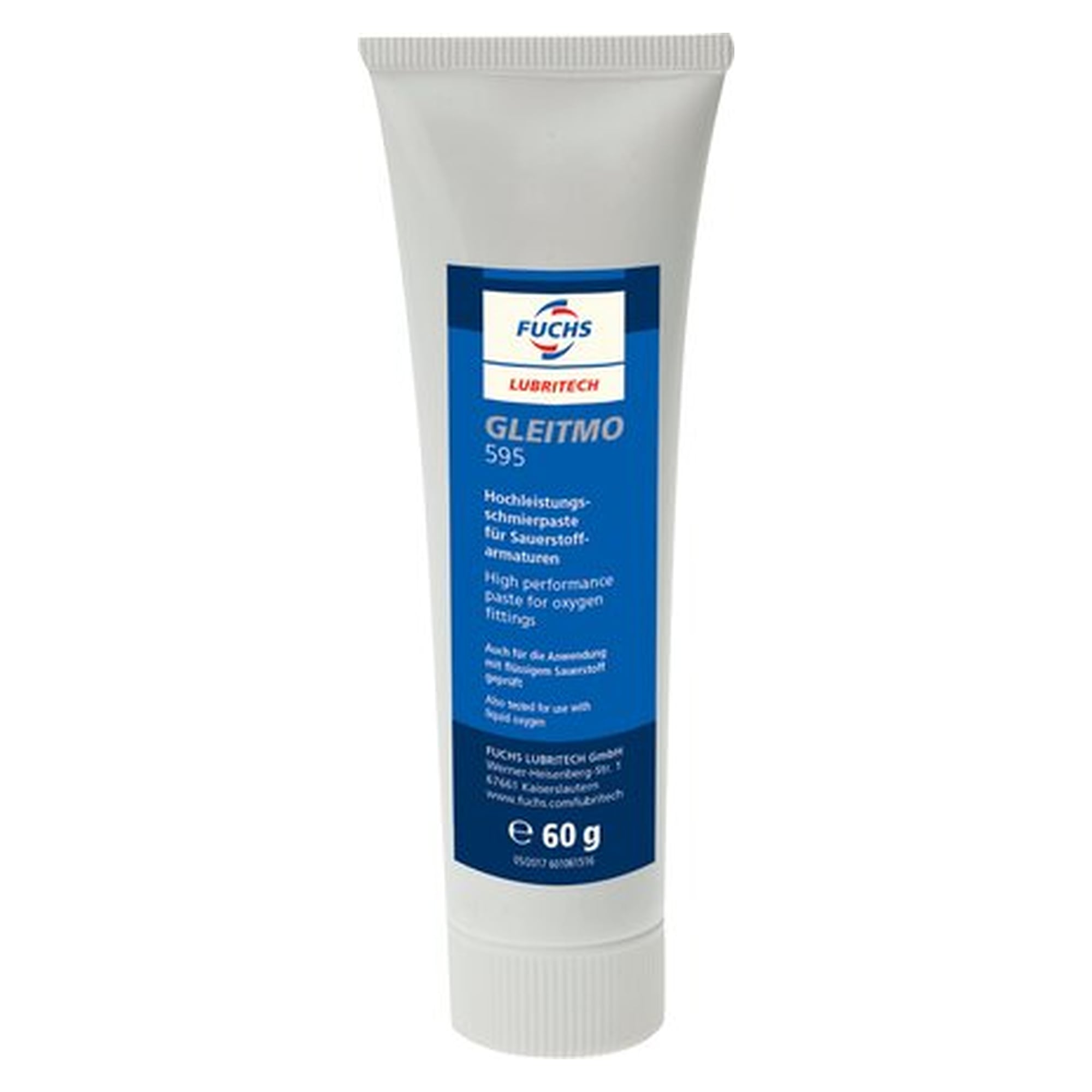 Special assembly grease for Sauerstoffarmaturen, 60 g Tube, lubricant for servicing and maintenance