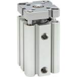 EMC SFSA 20/10. ISO 21287 cylinders, double acting, piston 20 mm, stroke 10 mm