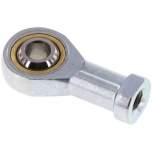 Swivel head, M 6, Zinc plated steel