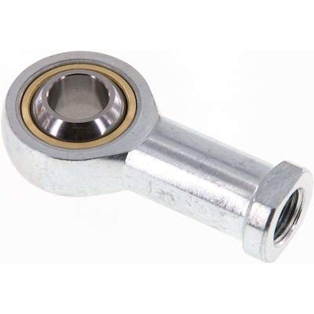 Swivel head, M 16x1,5, Zinc plated steel