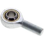 SGSA M16. Swivel head, male thread M 16, Zinc plated steel