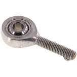 SGSA M6 ES. Swivel head, male thread M 6, Stainless steel