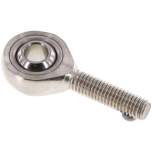Swivel head, male thread M 8, Stainless steel