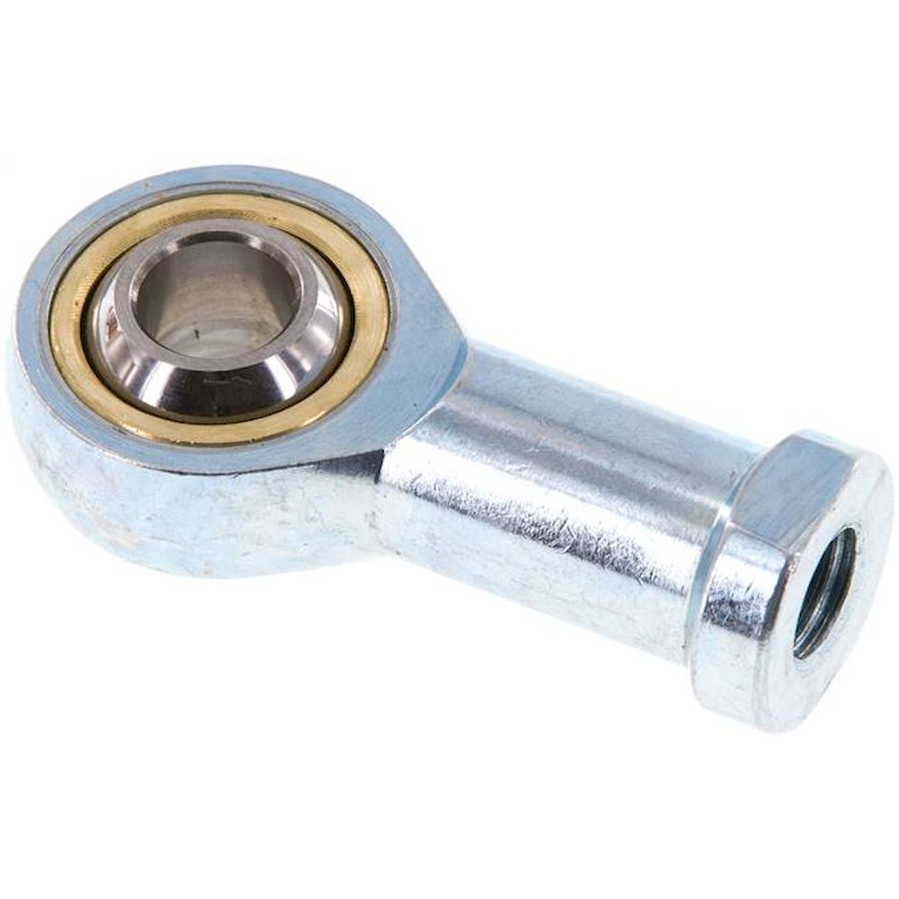 Swivel head, M 10, Zinc plated steel