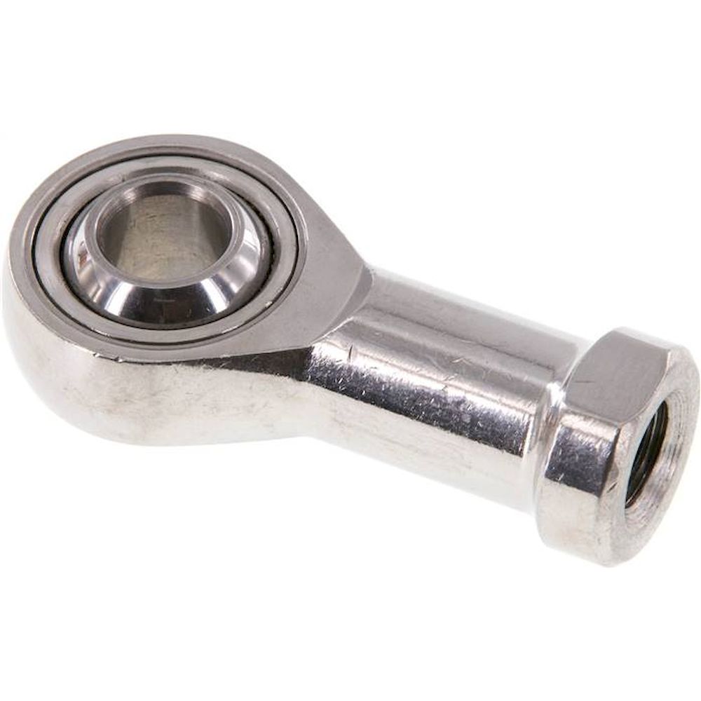 Swivel head, M 10, Stainless steel